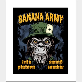 Banana Army, Undead Soldier Posters and Art